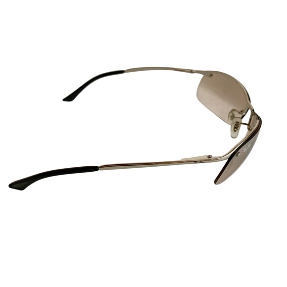 Ray-Ban 3183 Polarized Mens Sunglasses Gun Metal Gray Rectangle 003/BZ - Picture 8 of 10